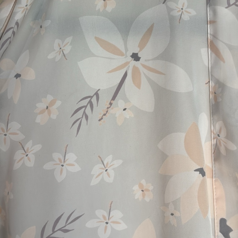 VICTORIA’S SECRET‎ Floral Satin Kimono Robe Size XS/S - Picture 11 of 11
